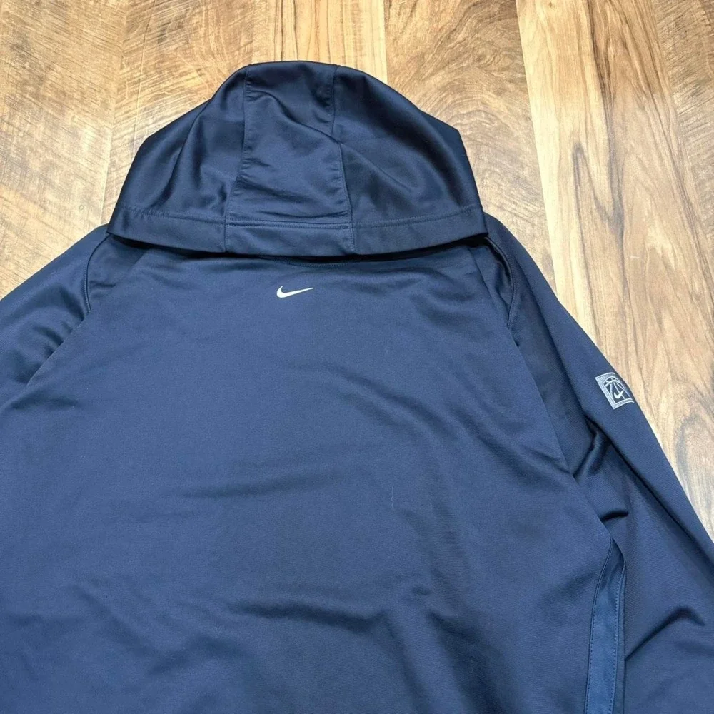 Vintage Y2K Center Swoosh Nike Hoodie 90s 2000s Silver Tag